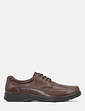 Truflex Lace Wide Fit Shoe - Brown