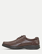 Truflex Lace Wide Fit Shoe - Brown