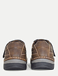 Pegasus Touch Fasten Wide Fit Shoe - Brown