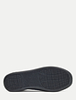 Dr Keller Wide Fit Fleece Lined Memory Foam Slipper - Navy