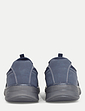 Dr Keller Wide Fit Slip On Trainer Shoe - Navy