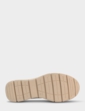 Dr Keller Wide Fit Slip On Trainer Shoe - Brown