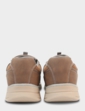 Dr Keller Wide Fit Slip On Trainer Shoe - Brown