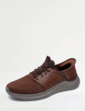 Skechers Extra Wide Fit Slip In Garner Newick - Brown