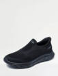 Skechers Pelayo Extra Wide Fit Slip In Go Walk 8 - Black