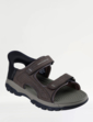 Skechers Tresmen Reece Extra Wide Fit Slip In Sandal - Chocolate