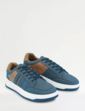 Pegasus Wide Fit Lace Trainer - Navy