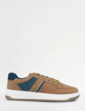 Pegasus Wide Fit Lace Trainer - Tan