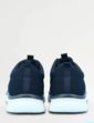 Pegasus Wide G Fit Slip On Trainer - Navy