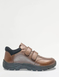 Pegasus Leather Waterproof Extra Wide Touch Fasten Boot - Brown