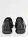 Pegasus Ortholite Premium Lace Fasten Wide Fit Leather Shoes - Black