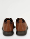 Pegasus Ortholite Premium Lace Fasten Wide Fit Leather Shoes - Brown