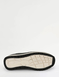 Pegasus Leather Wide Fit Trainer - Black
