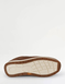 Pegasus Leather Wide Fit Trainer - Tan