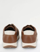 Pegasus Leather Wide Fit Trainer - Tan