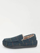 Dr Keller Wide G Fit Moccasin Slipper with Memory Foam - Navy
