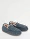 Dr Keller Wide G Fit Moccasin Slipper with Memory Foam - Navy
