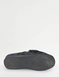 Extra Wide Fit Touch Fasten Outdoor Sole Slipper - Navy