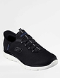 Skechers Summits Slip In Wide Fit Trainers - Black