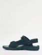 Pegasus Wide Fit Touch Fasten Sandals - Black