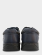 Cushion Walk Wide G Fit Touch Fasten Shoes with Gel Pad - Navy