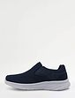 Pegasus Wide Fit Slip On Leisure Shoe - Navy