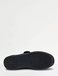 Dr Keller Wide Fit Touch Fasten Memory Foam Slipper - Navy