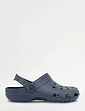 Wide Fit Slip On Clog - Navy