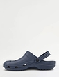 Wide Fit Slip On Clog - Navy
