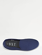 Pegasus Wide Fit Slip On Pumps - Navy