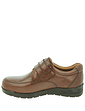 DB Shoes Mens Donald Leather Touch Fasten Extra Wide EE - 4E - Brown