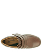 DB Shoes Mens Donald Leather Touch Fasten Extra Wide EE - 4E - Brown