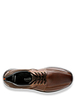 Clarks Cotrell Walk Wide H Fit Leather Lace Shoe - Brown