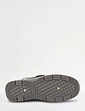 Wide Fit Touch Fasten Deck Shoe - Brown