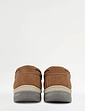 Wide Fit Slip On Deck Shoe - Brown