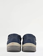 Wide Fit Slip On Deck Shoe - Navy