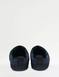 Farah Wide Fit Quilted Mule Slipper - Navy