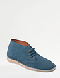 Pegasus Wide Fit Suede Desert Boot - Navy
