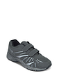 Pegasus Wide Fit Touch And Close Leisure Trainer Grey