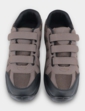 Touch Fasten Wide Fit Walking Shoe - Brown