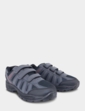 Touch Fasten Wide Fit Walking Shoe - Navy