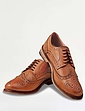 Catesby Standard Fit Leather Brogue - Tan