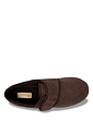 Padders Wide G Fit Touch Fasten Slipper - Brown