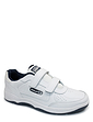 Gola Wide Fit Leather Touch Fasten Trainer