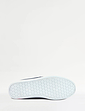 Dr Keller Wider Fit Slip On Canvas Boat Shoe - Navy