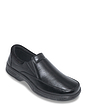 Cushion Walk Wide Fit Slip on Shoe with Gel Pad