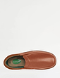 Cushion Walk Wide Fit Slip on Shoe with Gel Pad - Tan
