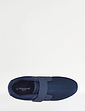 Pegasus Mens Wide-Fit Touch Fasten Trainer - Navy