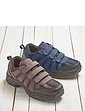 Standard Fit Touch Fasten Walking Shoes Brown