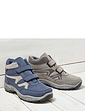 Pegasus Touch Fasten Wide Fit Fleece Lined Walking Boot Navy